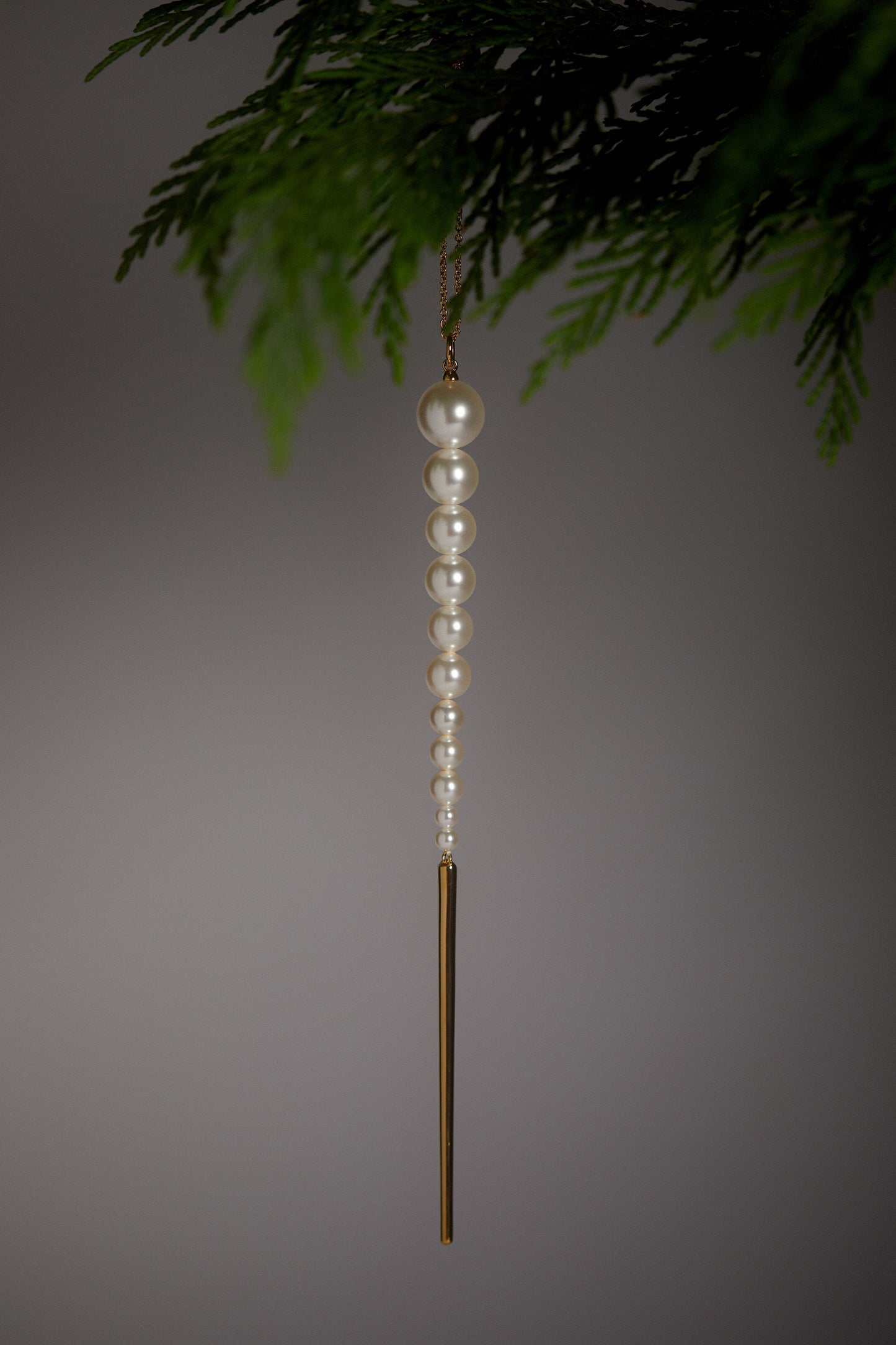 GOOD CHEER PEARL ICICLE ORNAMENT
