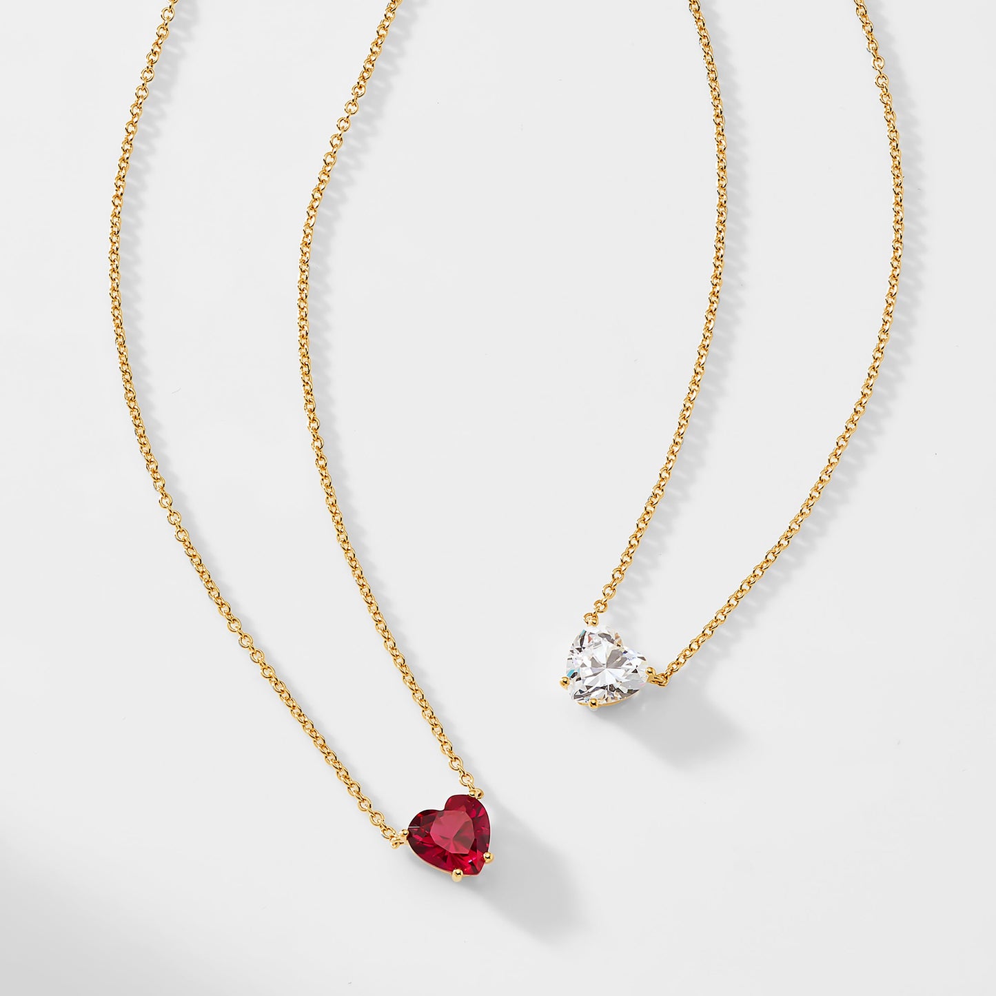 MODERN LOVE LARGE HEART NECKLACE