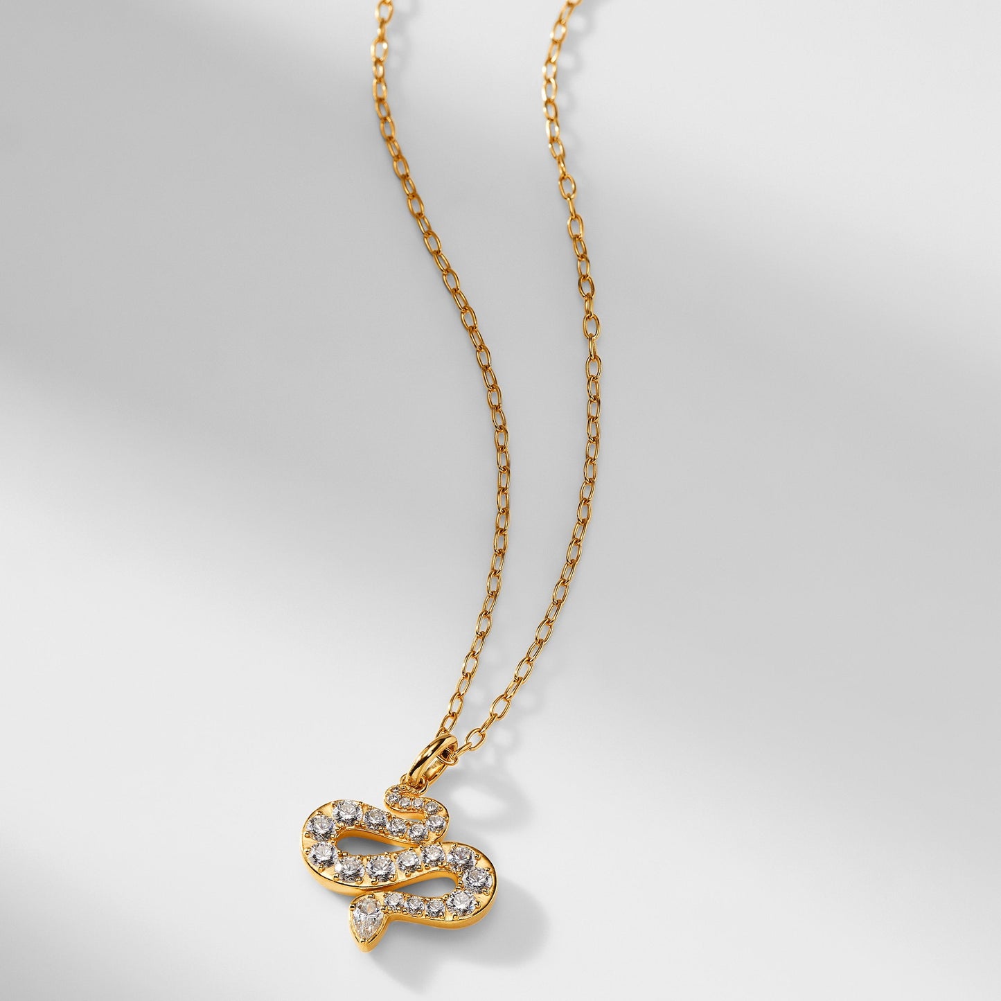 SPRING FLING STERLING SILVER SERPENT NECKLACE