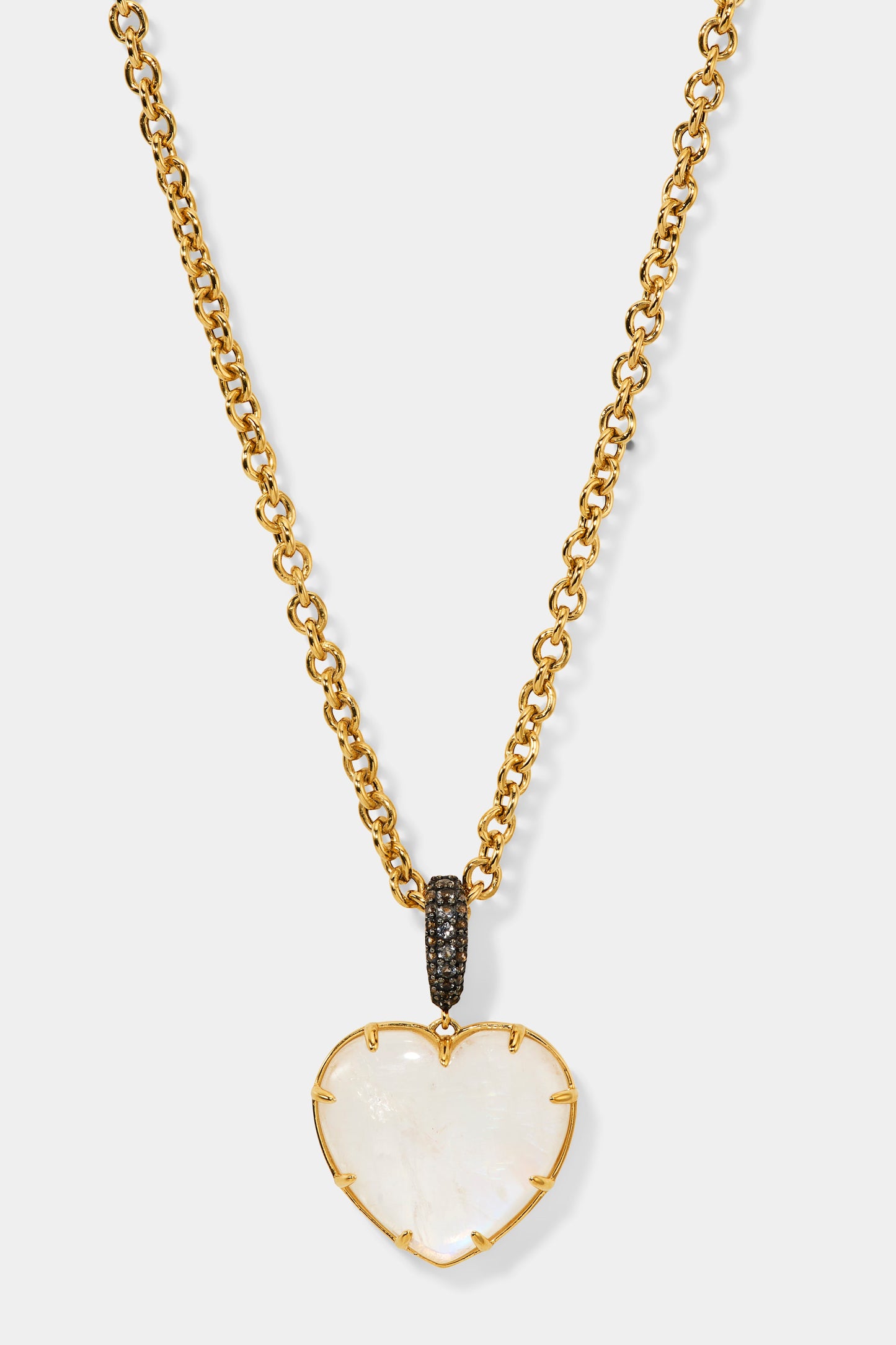 NADRI’S AU NATUREL HEART PENDANT NECKLACE