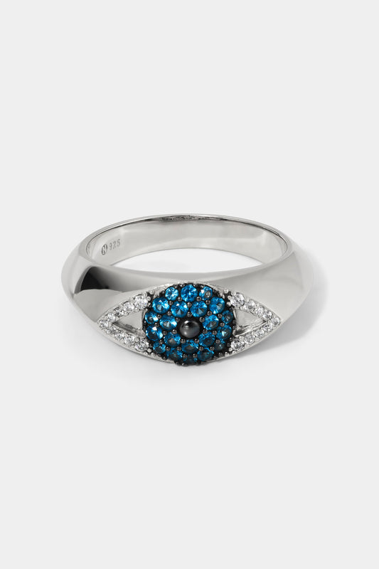 EYE SEA YOU EVIL EYE SIGNET RING