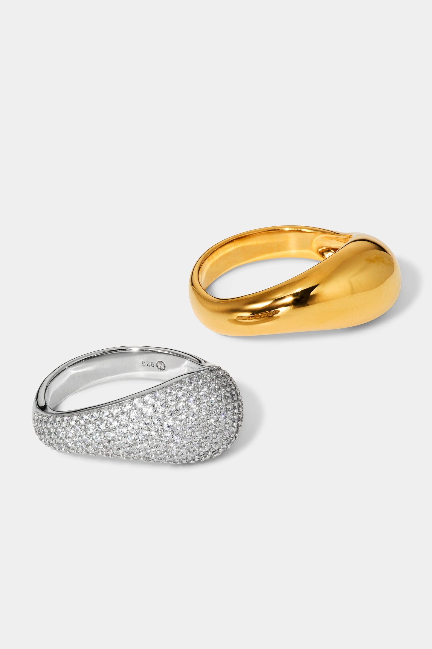 DRIP DUO RING SET SIDE VIEW