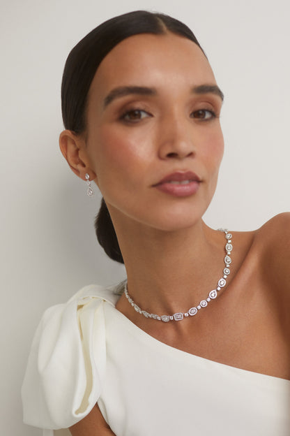 RADIANT FULL COLLAR CZ NECKLACE