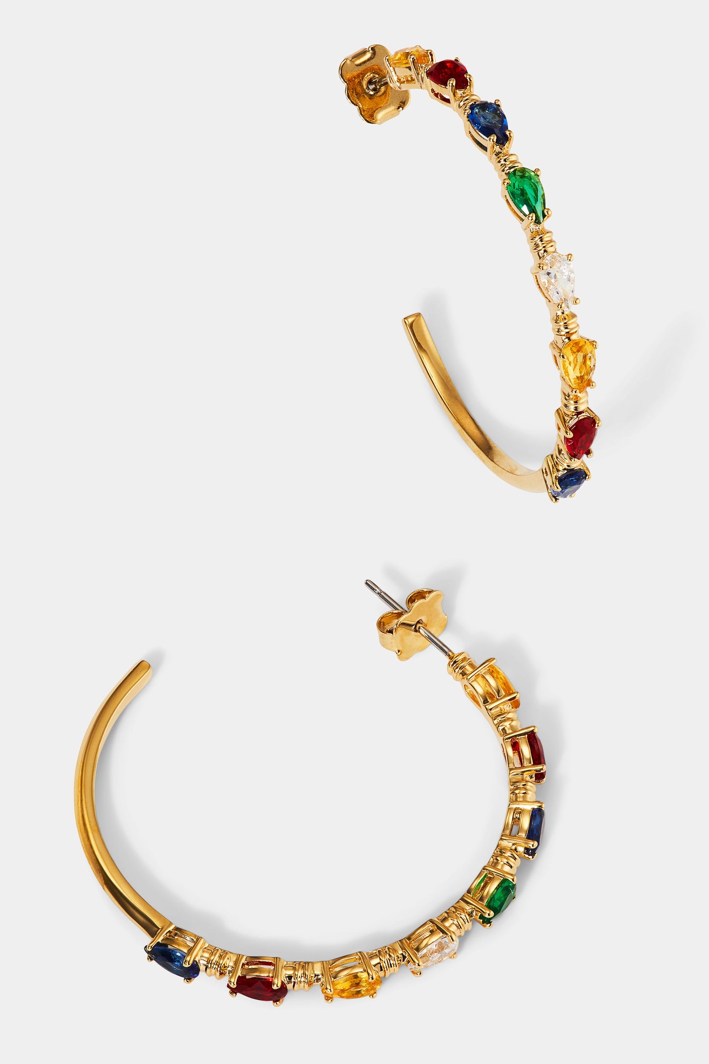 HOLI-DAZE LIGHTS C HOOP EARRINGS