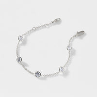 ELEVATE ROUND CZ LINE BRACELET