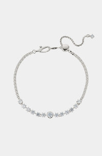 CLEO CZ CURB LINK CHAIN ADJUSTABLE BRACELET