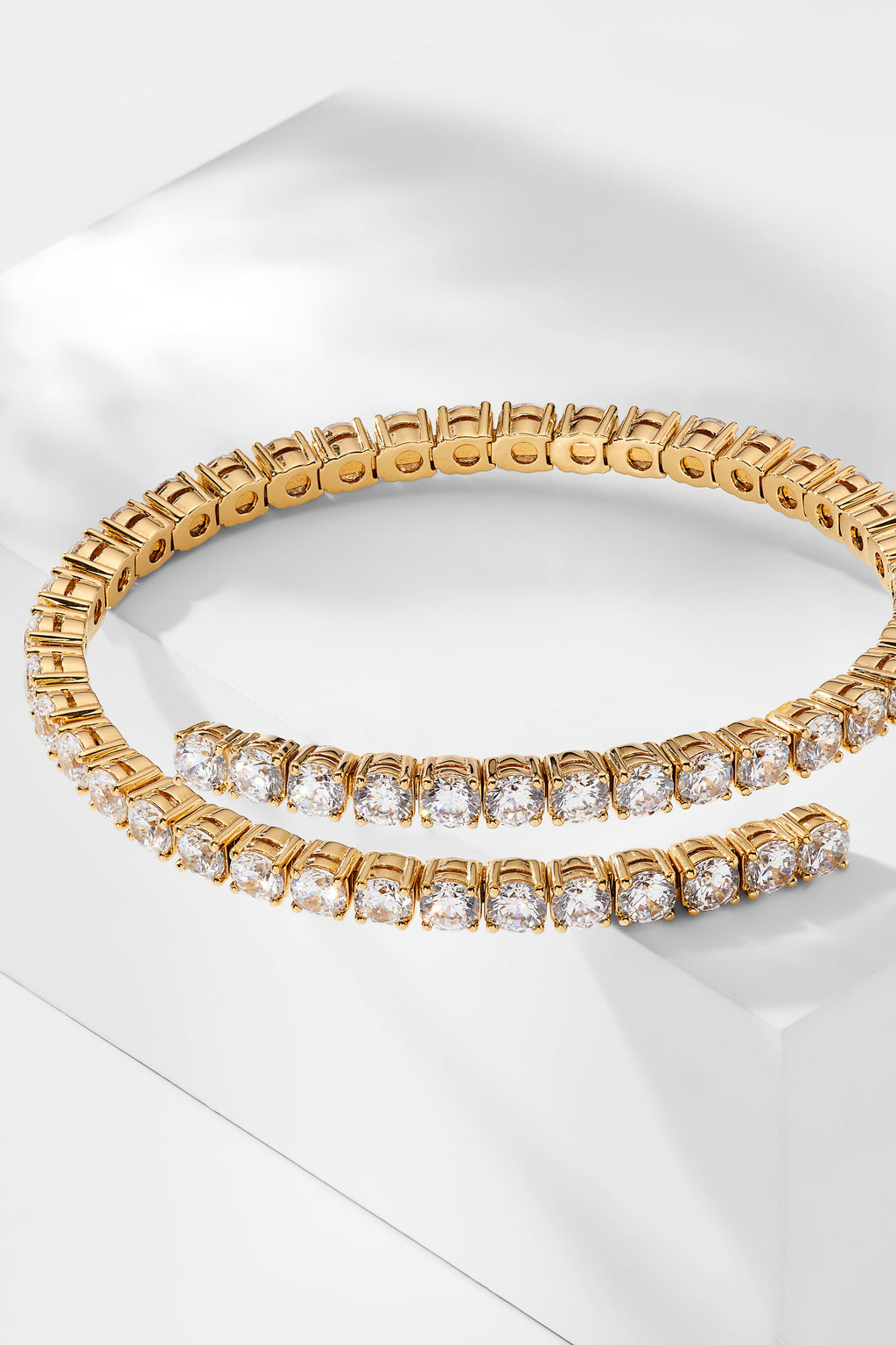 MATCHPOINT 4MM WRAP CZ BRACELET