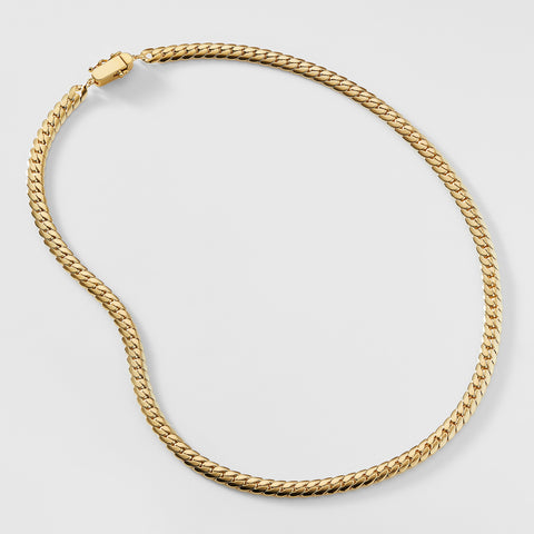 ZOE CURB CHAIN NECKLACE