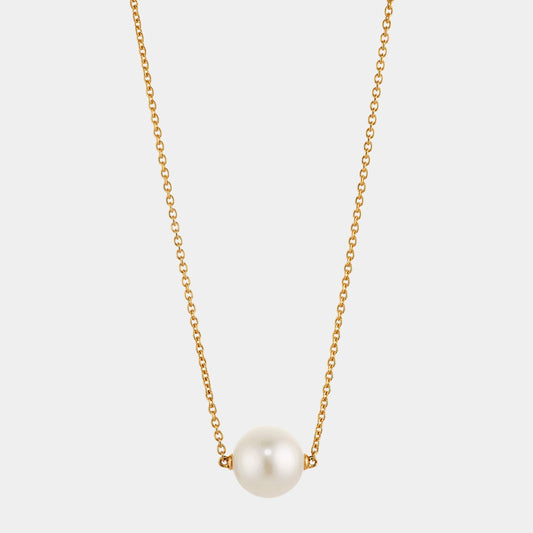 10MM GENUINE FRESHWATER PEARL NECKLACE