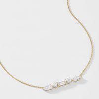 INVITATION ONLY MULTI CZ BAR NECKLACE
