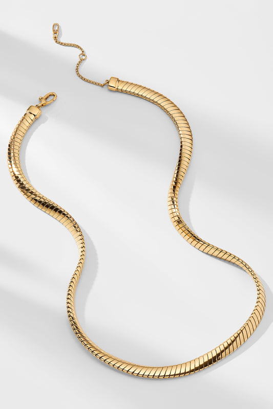 CLEO OMEGA CHAIN NECKLACE