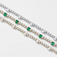 EMERALD ISLE CZ FRONTAL NECKLACE