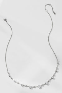 EVELYN FRONTAL CZ NECKLACE