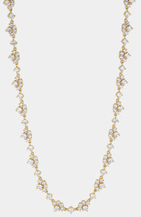 MATCHPOINT LACE CZ COLLAR NECKLACE