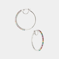 PRIDE MEDIUM HOOP EARRINGS