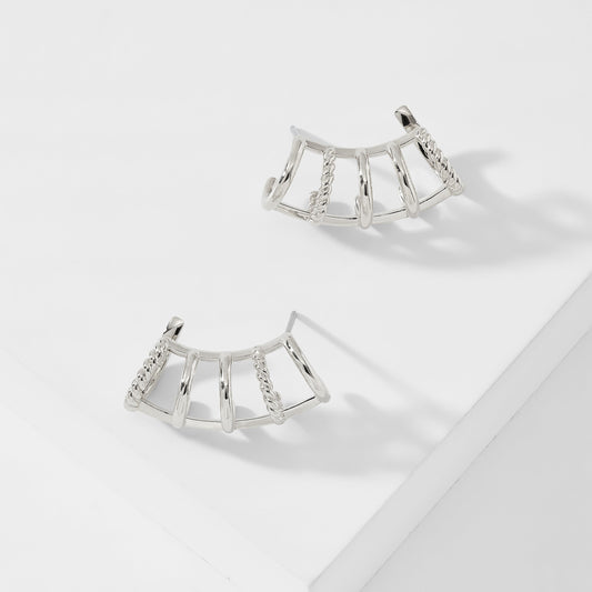 BRUNCH MULTI CAGE CUFF EARRINGS