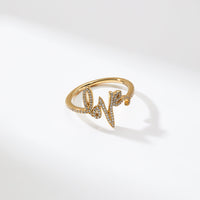 TAGGED LOVE PAVE RING
