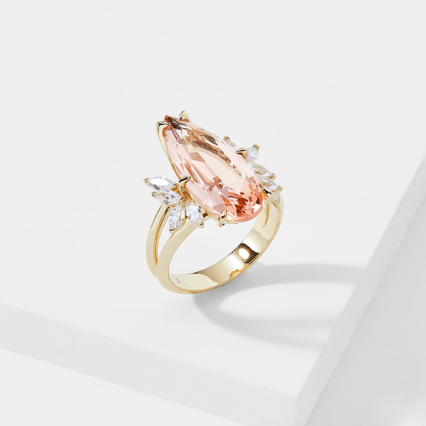 WILDFLOWER PINK PEAR RING