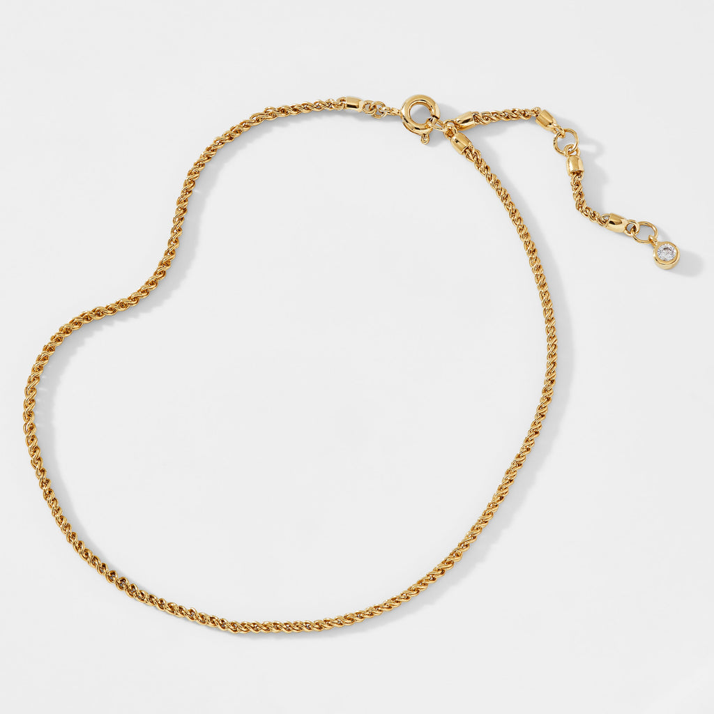 BRUNCH ROPE CHAIN ANKLET
