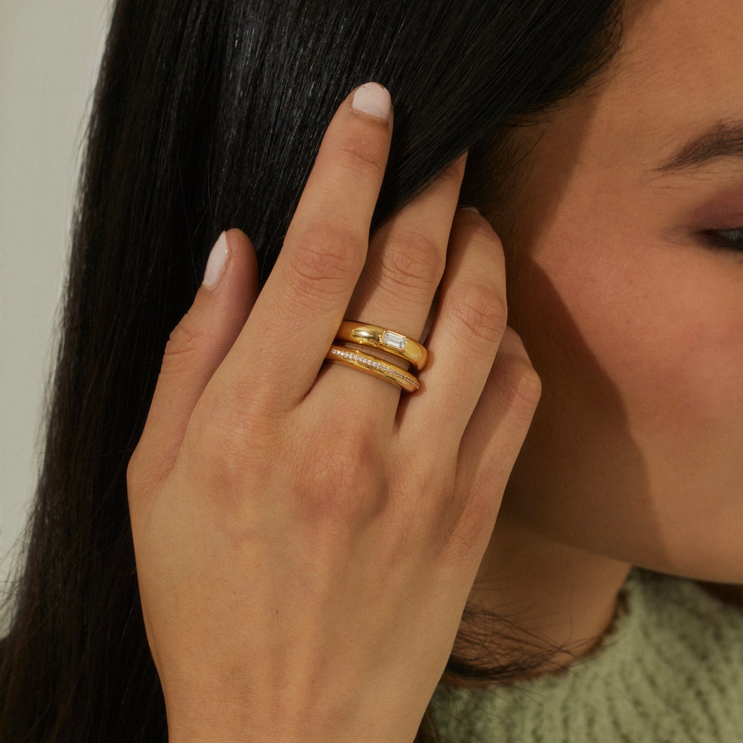 ENTWINE STACK RING SET