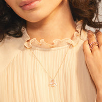 CIRQUE CZ BUTTERFLY NECKLACE