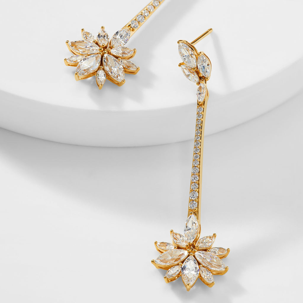 AVALANCHE STERLING SILVER PENDULUM EARRINGS