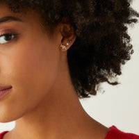 SECRET SANTA CANDY CZ SET OF EARRINGS