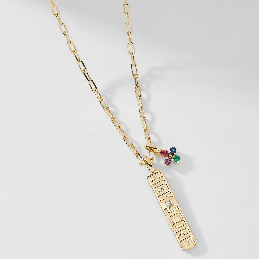 AJOA GAME ON GAMER CHARM NECKLACE
